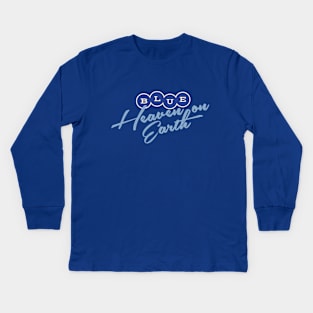 Dodgers Blue Heaven 1 by Buck Tee Kids Long Sleeve T-Shirt